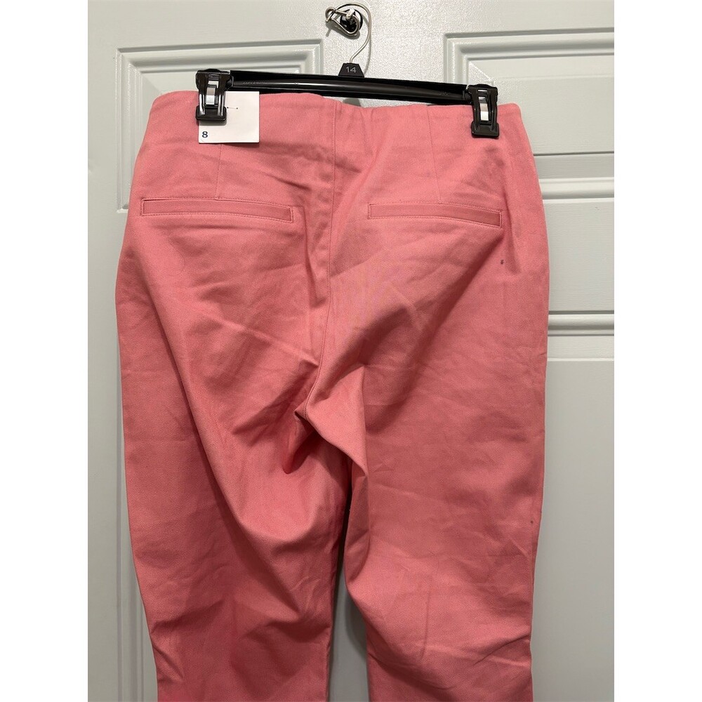 Old Navy WOW Pants Womens Size 8 Antique Coral Pink Skinny Ankle Pants - Picture 8 of 8
